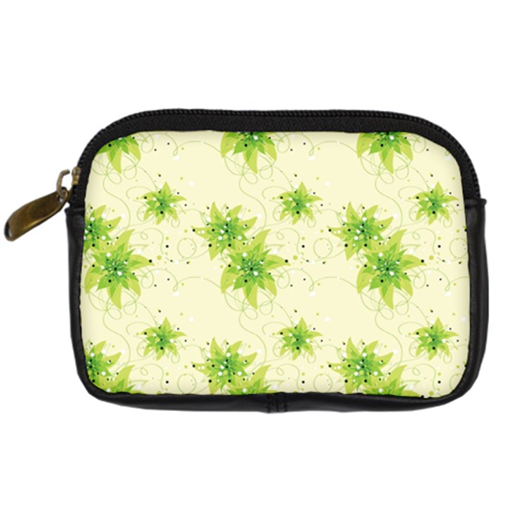 Leaf Green Star Beauty Digital Camera Cases