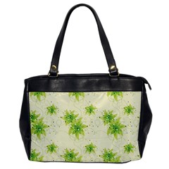 Leaf Green Star Beauty Office Handbags