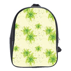 Leaf Green Star Beauty School Bag (xl)