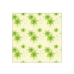 Leaf Green Star Beauty Satin Bandana Scarf by Mariart