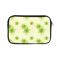 Leaf Green Star Beauty Apple MacBook Pro 13  Zipper Case