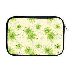 Leaf Green Star Beauty Apple MacBook Pro 17  Zipper Case