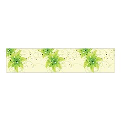 Leaf Green Star Beauty Velvet Scrunchie by Mariart