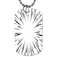 Line Black Sun Arrow Dog Tag (one Side) by Mariart