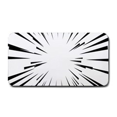 Line Black Sun Arrow Medium Bar Mats by Mariart