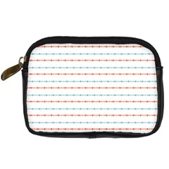 Line Polka Dots Blue Red Sexy Digital Camera Cases