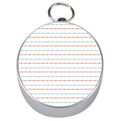 Line Polka Dots Blue Red Sexy Silver Compasses by Mariart