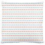 Line Polka Dots Blue Red Sexy Standard Flano Cushion Case (Two Sides) Front