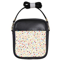 Flower Star Rose Sunflower Rainbow Smal Girls Sling Bags