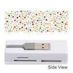 Flower Star Rose Sunflower Rainbow Smal Memory Card Reader (Stick)  Front