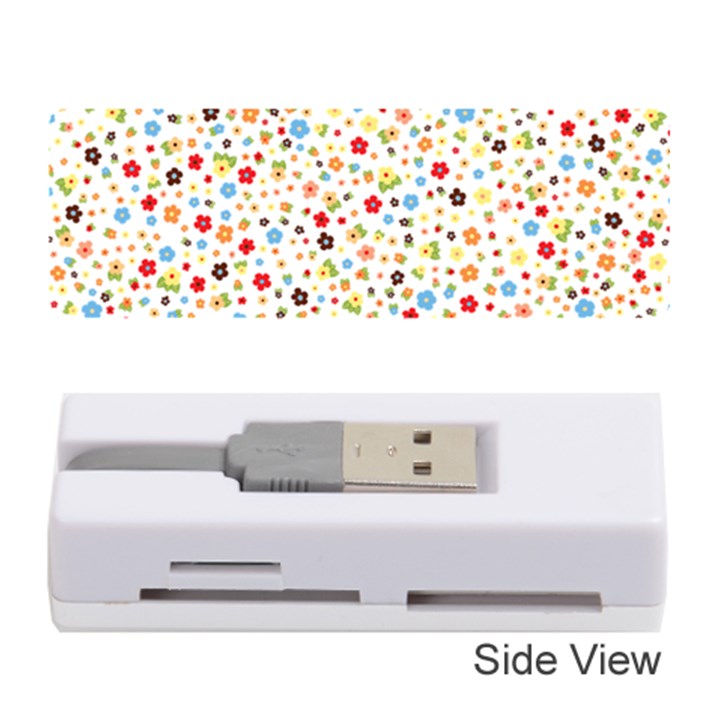 Flower Star Rose Sunflower Rainbow Smal Memory Card Reader (Stick) 