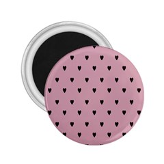 Love Black Pink Valentine 2.25  Magnets