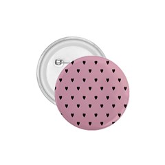 Love Black Pink Valentine 1.75  Buttons