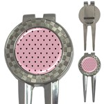 Love Black Pink Valentine 3-in-1 Golf Divots Front