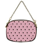 Love Black Pink Valentine Chain Purses (One Side)  Front