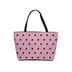 Love Black Pink Valentine Shoulder Handbags