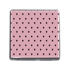 Love Black Pink Valentine Memory Card Reader (Square)