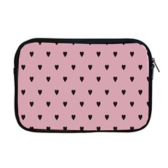 Love Black Pink Valentine Apple MacBook Pro 17  Zipper Case