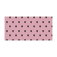 Love Black Pink Valentine Yoga Headband