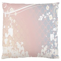 Love Heart Flower Purple Sexy Rose Large Cushion Case (two Sides) by Mariart