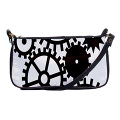 Machine Iron Maintenance Shoulder Clutch Bags by Mariart