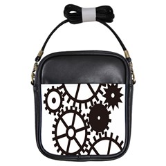 Machine Iron Maintenance Girls Sling Bags