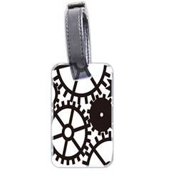 Machine Iron Maintenance Luggage Tags (two Sides) by Mariart