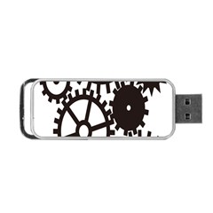 Machine Iron Maintenance Portable Usb Flash (one Side) by Mariart