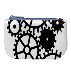 Machine Iron Maintenance Large Coin Purse