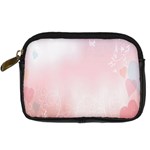 Love Heart Pink Valentine Flower Leaf Digital Camera Cases Front