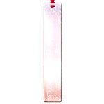 Love Heart Pink Valentine Flower Leaf Large Book Marks Front