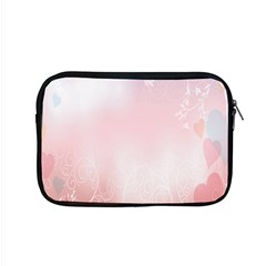 Love Heart Pink Valentine Flower Leaf Apple Macbook Pro 15  Zipper Case by Mariart