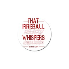 Fireball Whiskey Humor  Golf Ball Marker (4 Pack) by crcustomgifts