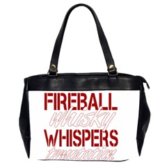 Fireball Whiskey Humor  Office Handbags (2 Sides) 