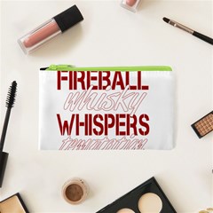 Fireball Whiskey Humor  Cosmetic Bag (xs) by crcustomgifts