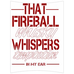 Fireball Whiskey Humor  Back Support Cushion by crcustomgifts