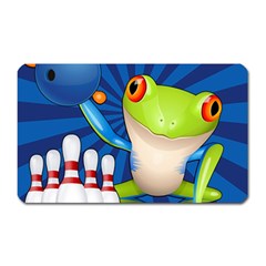 Tree Frog Bowling Magnet (rectangular) by crcustomgifts