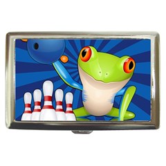 Tree Frog Bowling Cigarette Money Cases by crcustomgifts