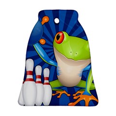 Tree Frog Bowling Ornament (bell)