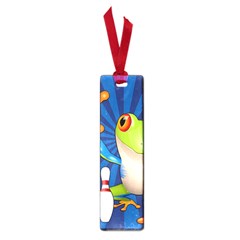 Tree Frog Bowling Small Book Marks by crcustomgifts