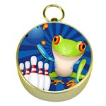 Tree Frog Bowling Gold Compasses Front