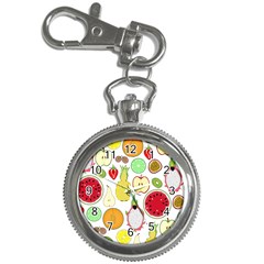 Mango Fruit Pieces Watermelon Dragon Passion Fruit Apple Strawberry Pineapple Melon Key Chain Watches by Mariart