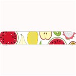 Mango Fruit Pieces Watermelon Dragon Passion Fruit Apple Strawberry Pineapple Melon Small Bar Mats 24 x4  Bar Mat