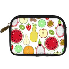 Mango Fruit Pieces Watermelon Dragon Passion Fruit Apple Strawberry Pineapple Melon Digital Camera Cases