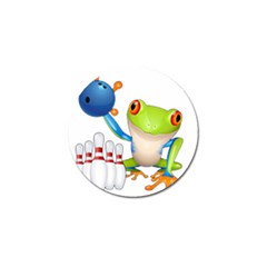 Tree Frog Bowler Golf Ball Marker (10 Pack)