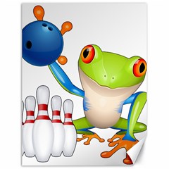 Tree Frog Bowler Canvas 18  X 24  