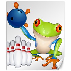 Tree Frog Bowler Canvas 20  X 24  