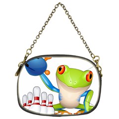 Tree Frog Bowler Chain Purses (one Side) 