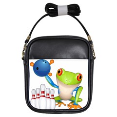 Tree Frog Bowler Girls Sling Bags