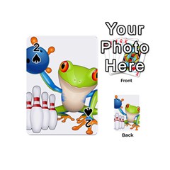 Tree Frog Bowler Playing Cards 54 (mini) 